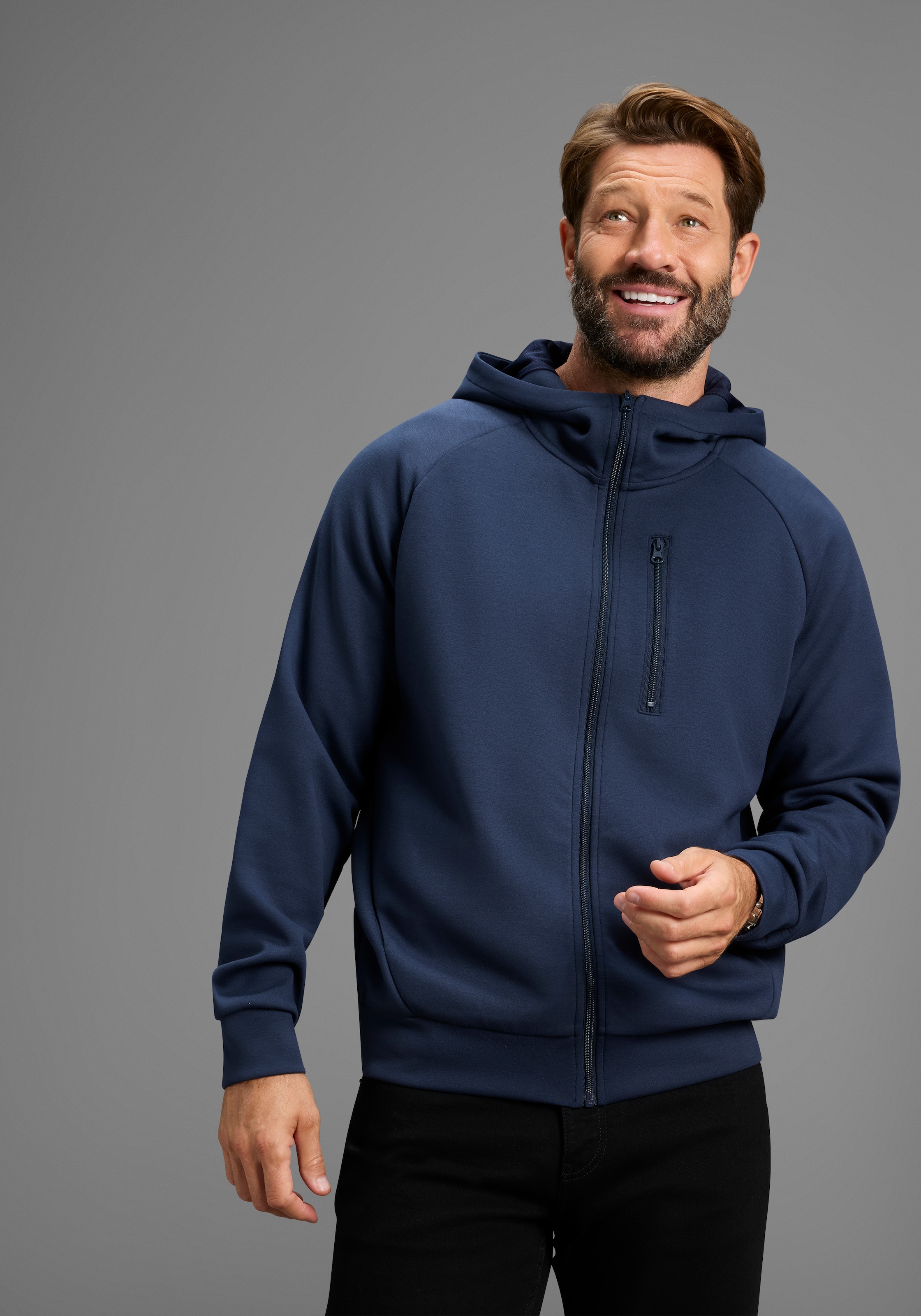 H.I.S Kapuzensweatjacke , perfekt für Alltag & Outdoor-Aktivitäten