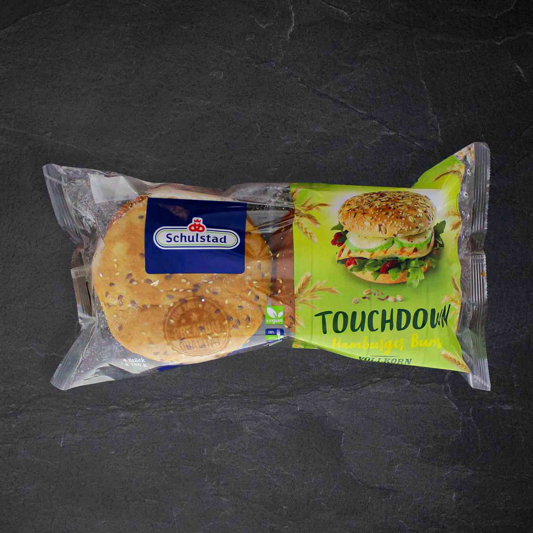 Burgerbrötchen Touchdown Vollkorn tiefgekühlt (4 Stück)
