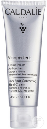 Caudalie Vinoperfect Crème Mains Anti-Taches Viniférine 500 Et Beurre De Karité Tube 50ml