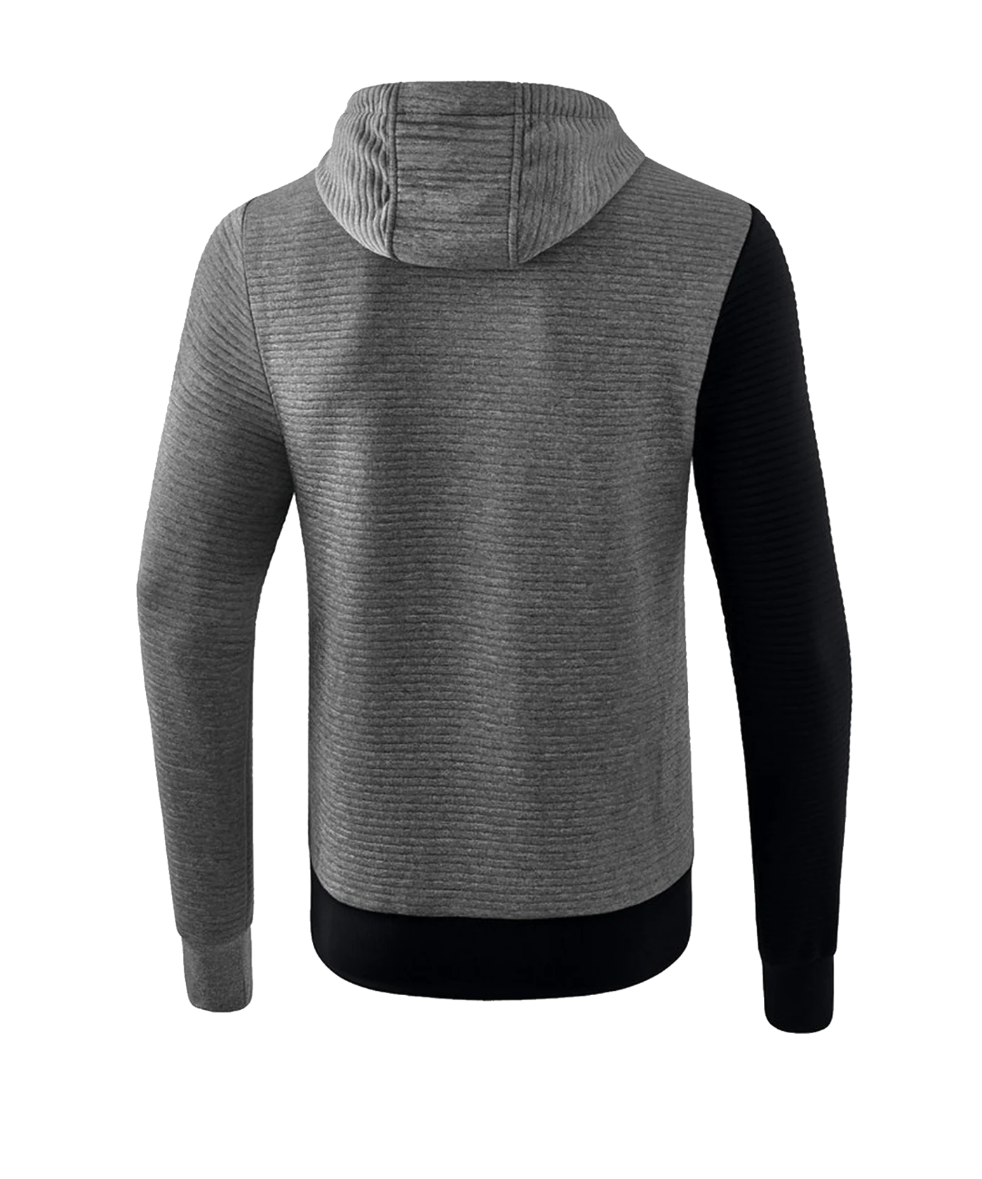 Erima 5-C Kapuzensweat Kids Schwarz Grau
