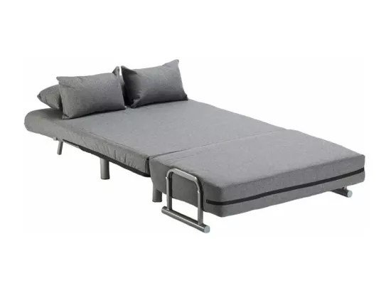 Fauteuil convertible robuste en tissu lit convertible SALINGER