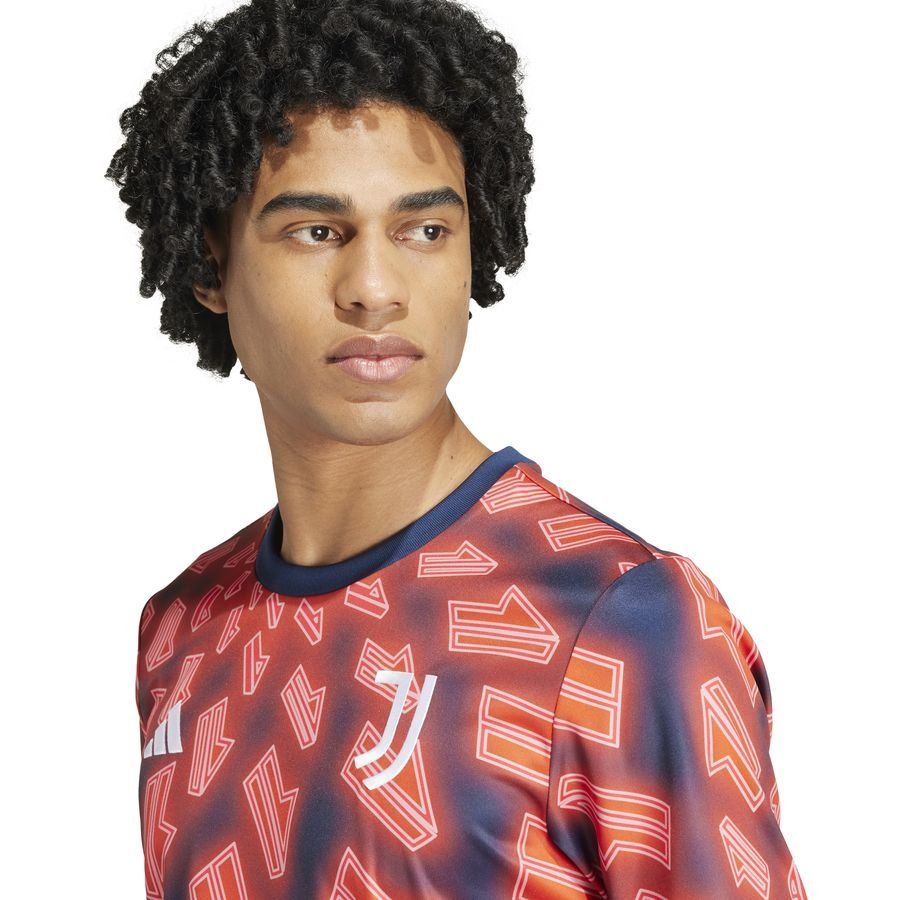 Juventus T-shirt d'Entraînement Avant-Match - Bleu/Rouge
