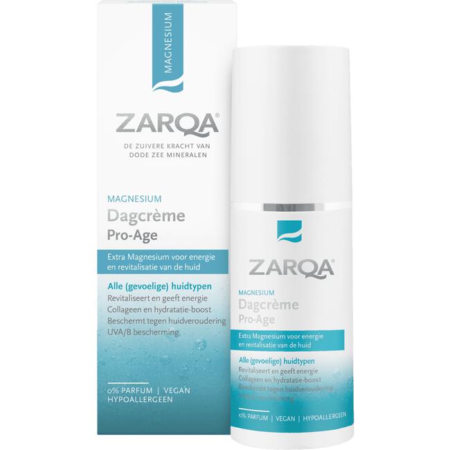 Zarqa Pro-Age Magnesium Dagcrème 50 ML
