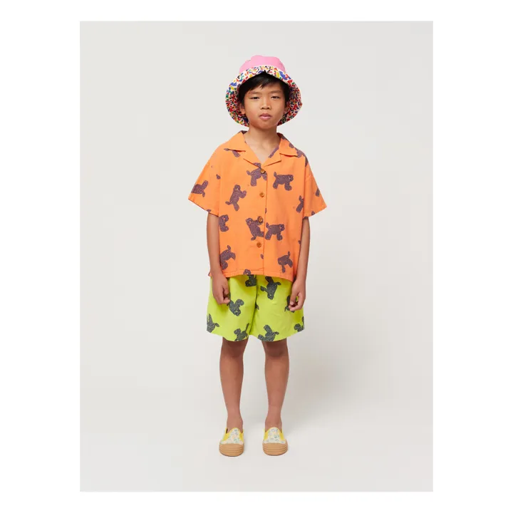 Bobo Choses Bermuda Chats | Vert anis