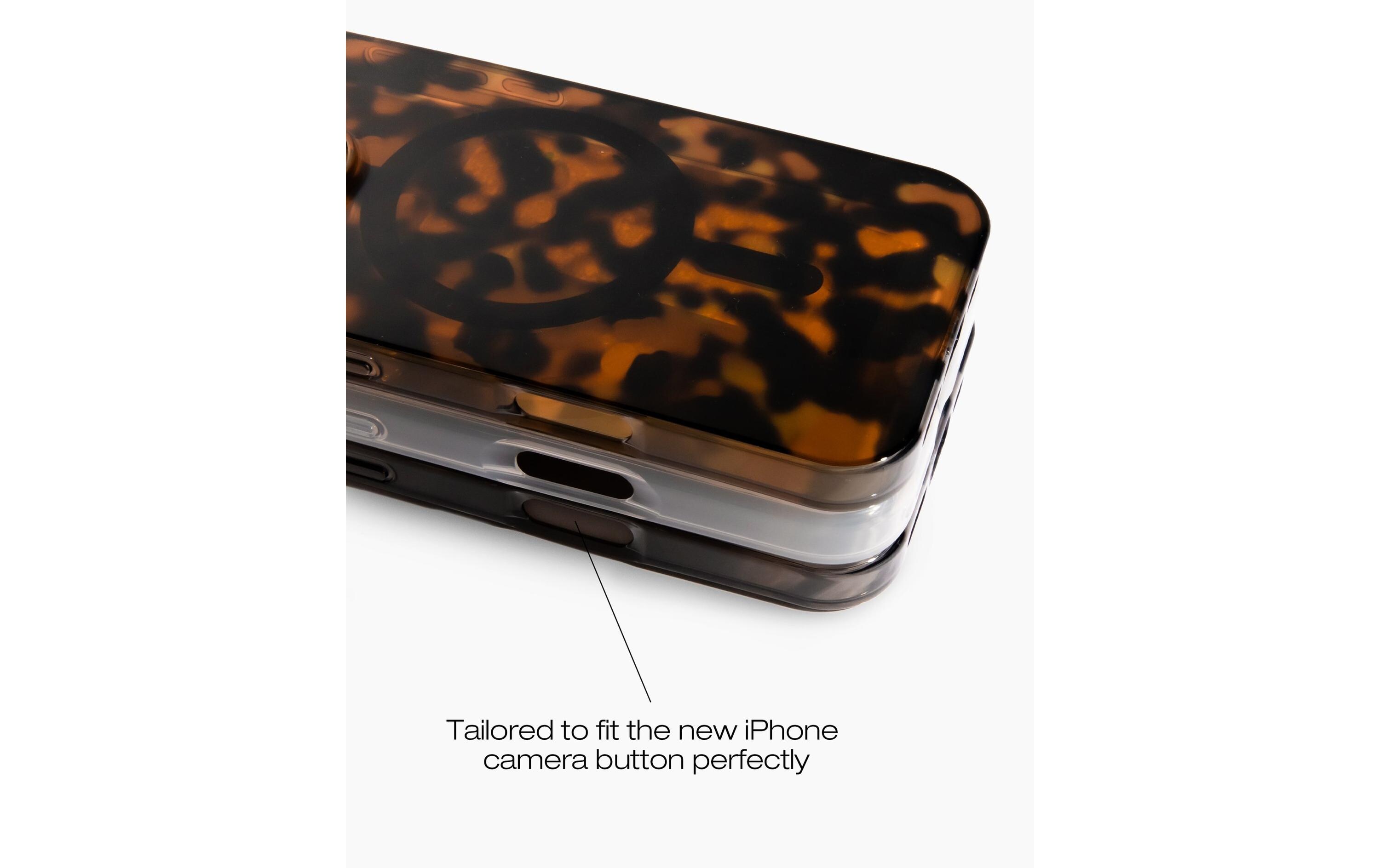 Back Cover Clear Case iPhone 16 Plus Tinted BlackBackcover für das Apple iPhone 16 Plus