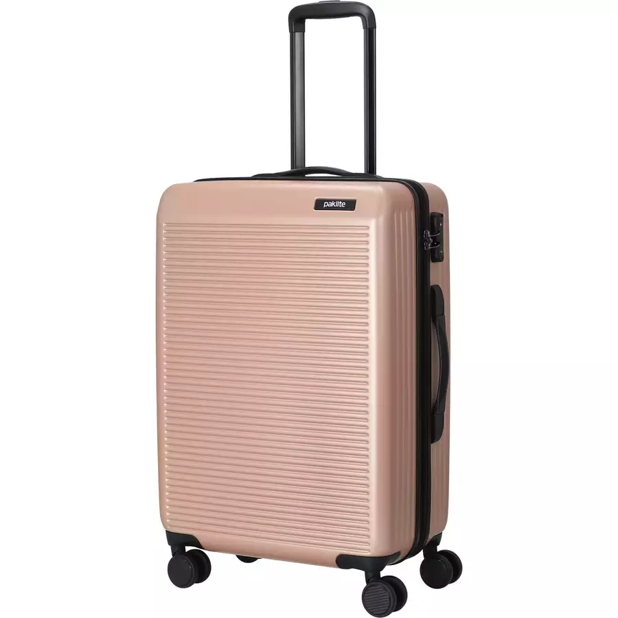 paklite Sienna - 4-Rollen-Trolley M 67 cm rose