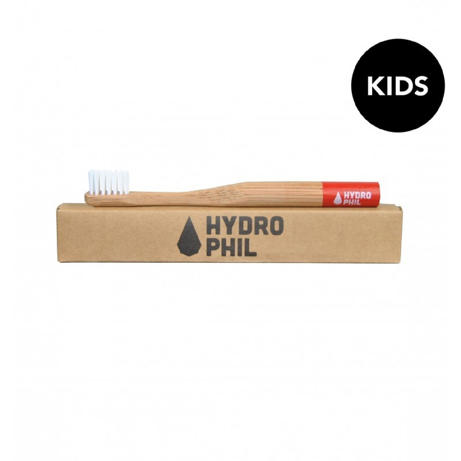 Hydrophil Bambus-Kinderzahnbürste Hydrophil rot soft in der Schweiz kaufen