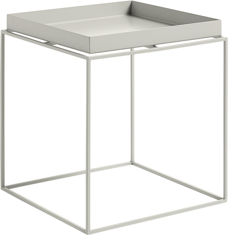 Hay Tray Table-Medium L40 x W40 x H44-W Varm grå