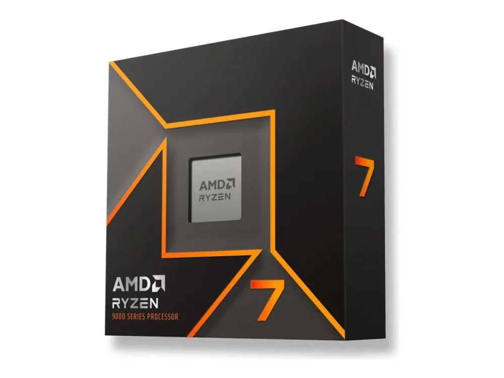AMD Ryzen 7 9700X - 3.8 GHz - 8-core - 16 tråde - 32 MB cache - Socket AM5 - PIB/WOF