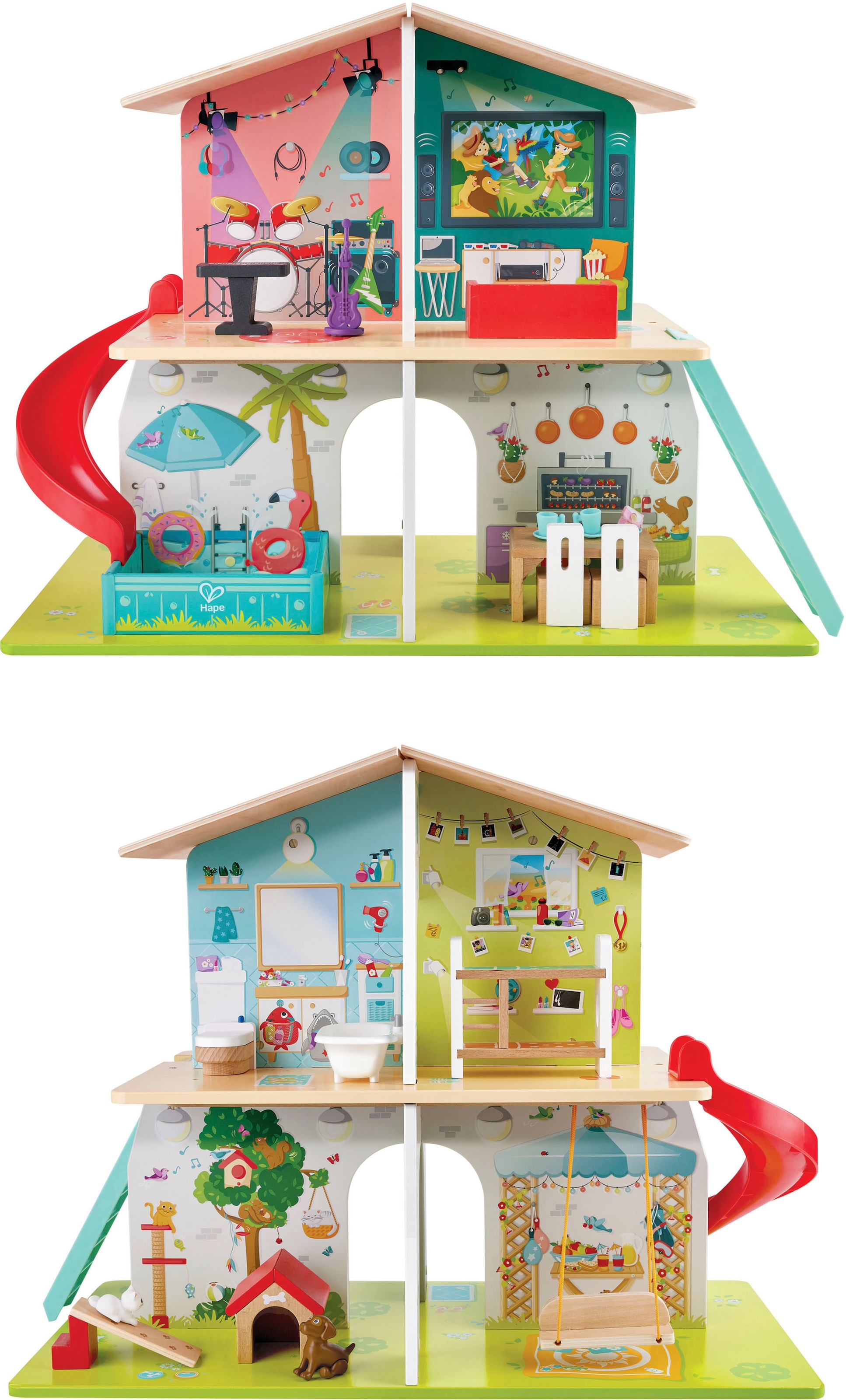 Hape Puppenhaus »Interaktives Puppenhaus«