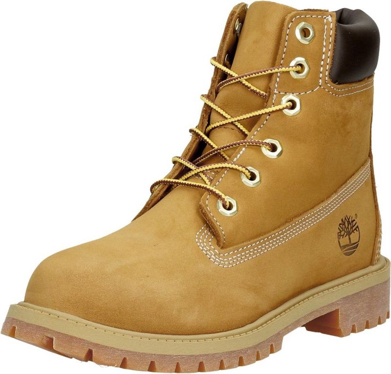 Timberland 6 inch Premium Jongens Veterboots - Honingbruin