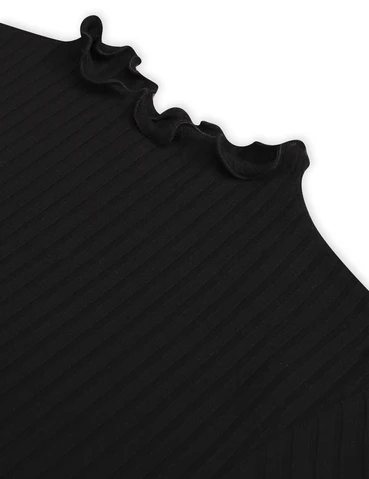 Mads Nørgaard  5x5 Solid Trutte, bluse - Sort