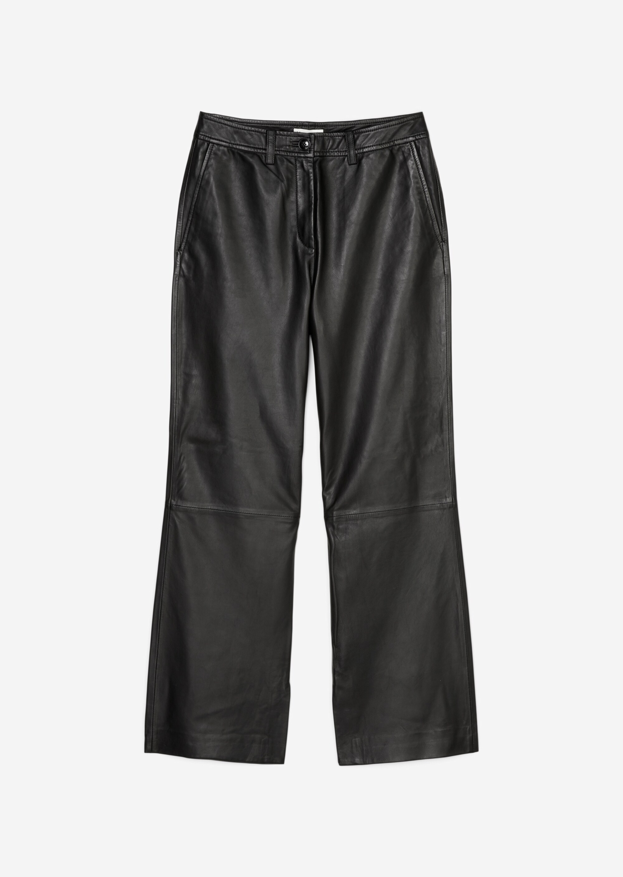Lederhose regular aus softem Lamm-Nappaleder