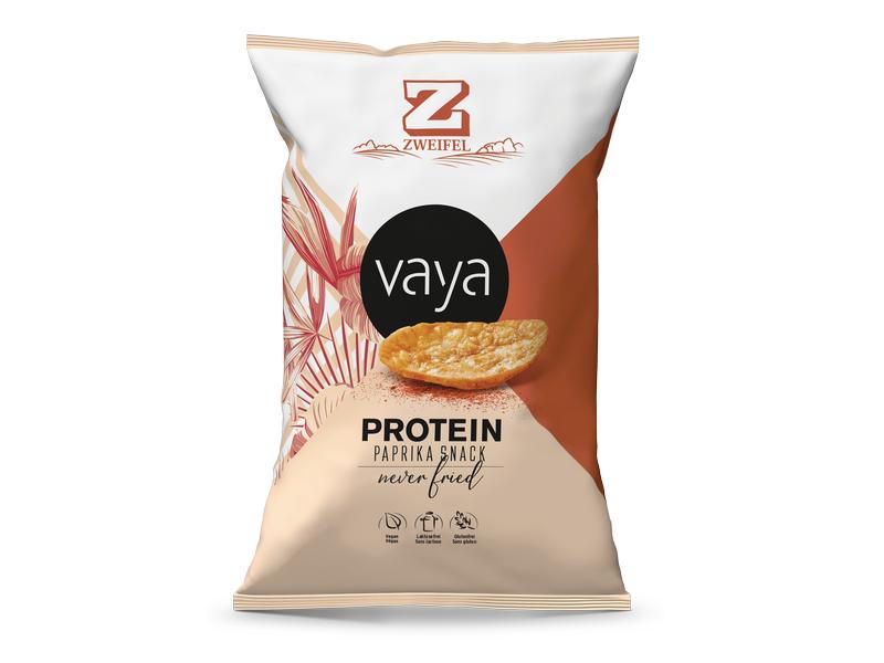 Zweifel Chips Vaya Protein Paprika 80 g Snack mit Kartoffeln und Soja