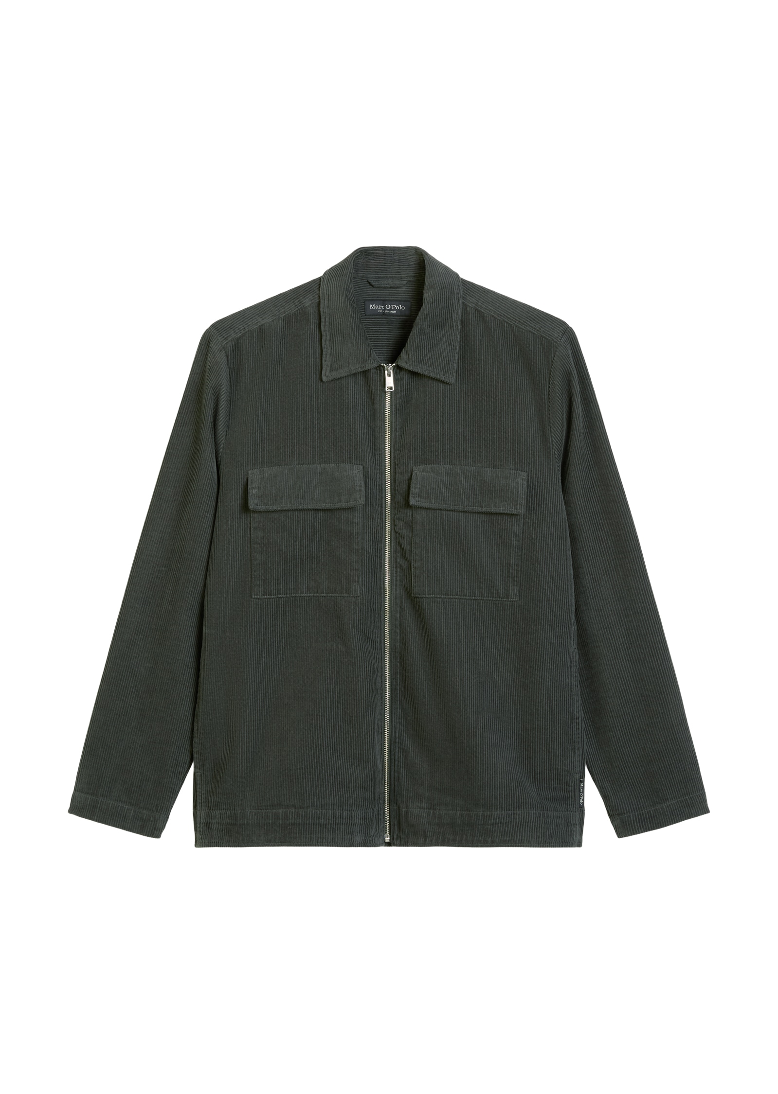 Marc O'Polo Hemdjacke Reissverschluss, Brusttaschen, Lockerer Fit