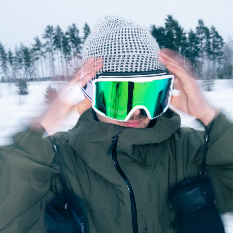 CHPO Tonga Skibrille + extra Lense