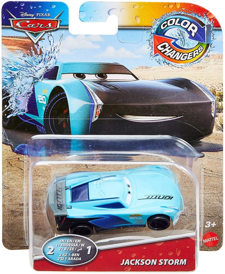 Disney Biler - Color Changers - Jackson Storm (GNY99)
