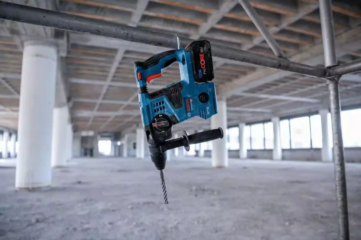 Bosch GBH 18V-28 CF Accu Boorhamer met Stofafzuiging 2x PC 8,0 GDE in L-Boxx