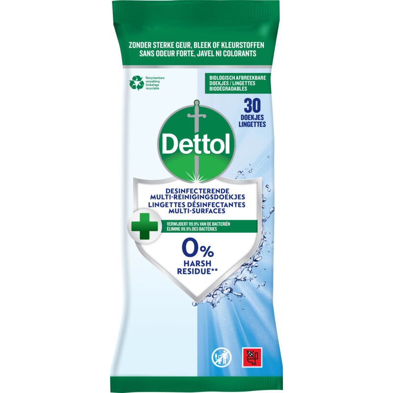 Dettol Schoonmaakdoekjes cleanser