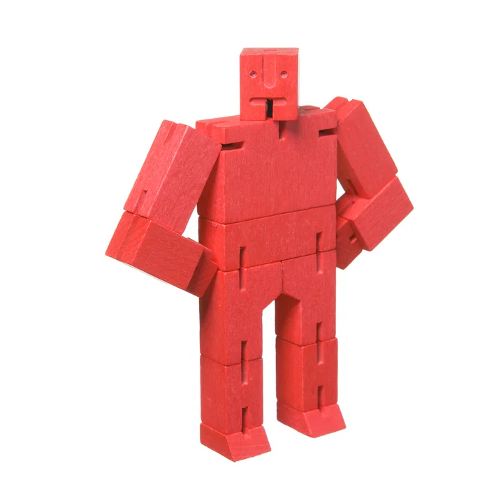 Areaware - Cubebot, micro, rot