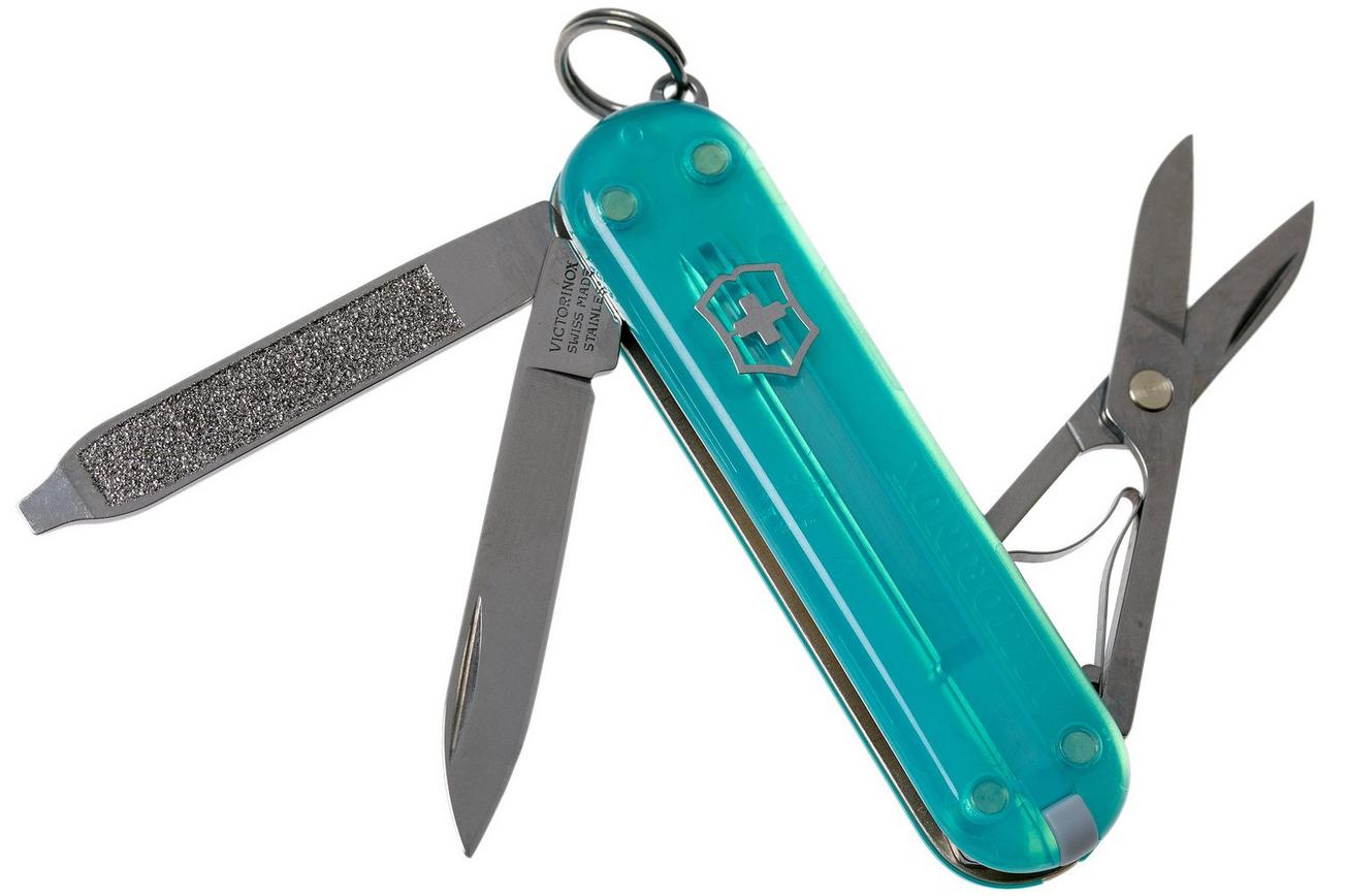 Victorinox Classic SD Translucent Colors, Tropical Surf 0.6223.T24G Zwitsers zakmes