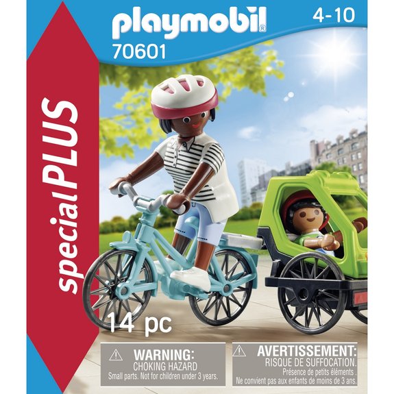 Cyclistes maman et enfant Playmobil Special Plus 70601