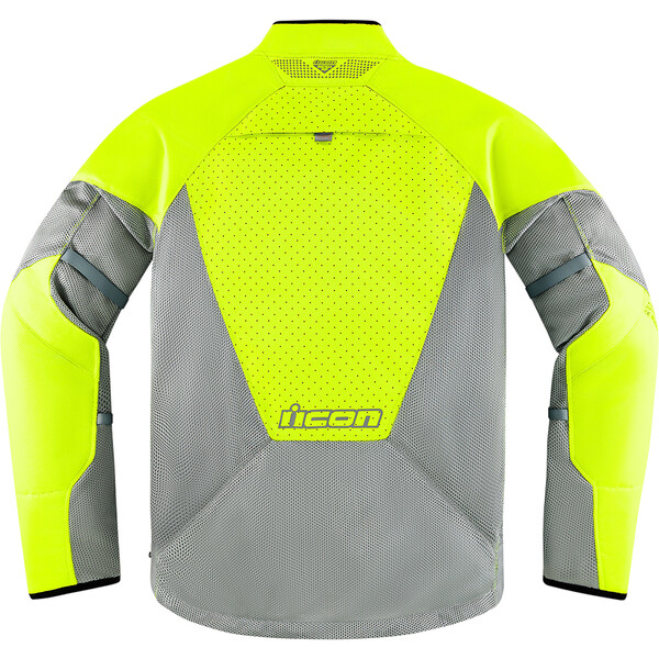 Icon - Blouson Mesh AF™ Gris / Jaune fluo