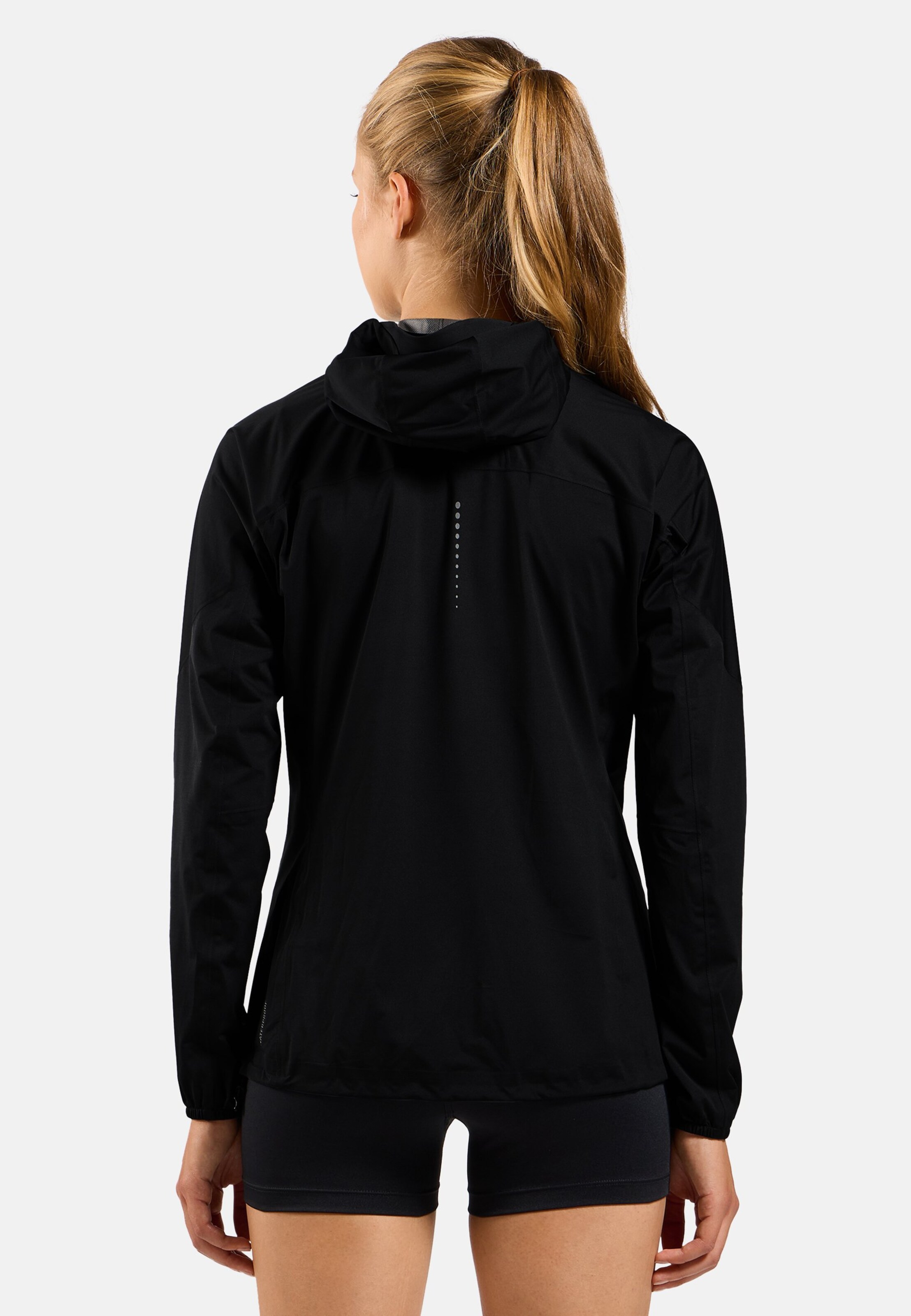 Wasserdichte X-Alp Performance Knit Laufjacke in black