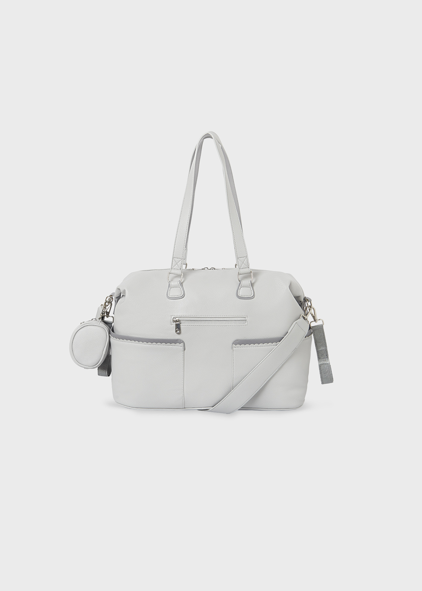 Bolsa ondulada com porta-chupeta para bebê