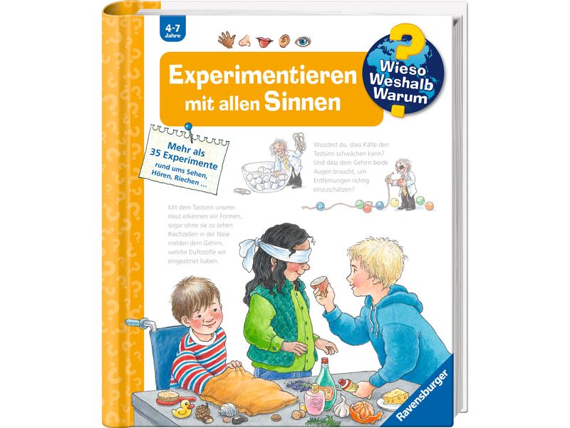 Ravensburger Kinder-Sachbuch WWW: Experimentieren mit allen Klappbuch