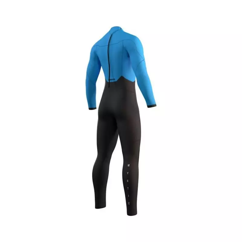 Combinaison néoprène MYSTIC Star Fullsuit 4/3mm Bzip Global Blue