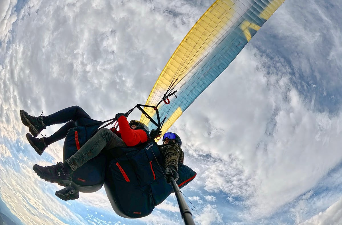 Gleitschirm Tandemflug Kärnten