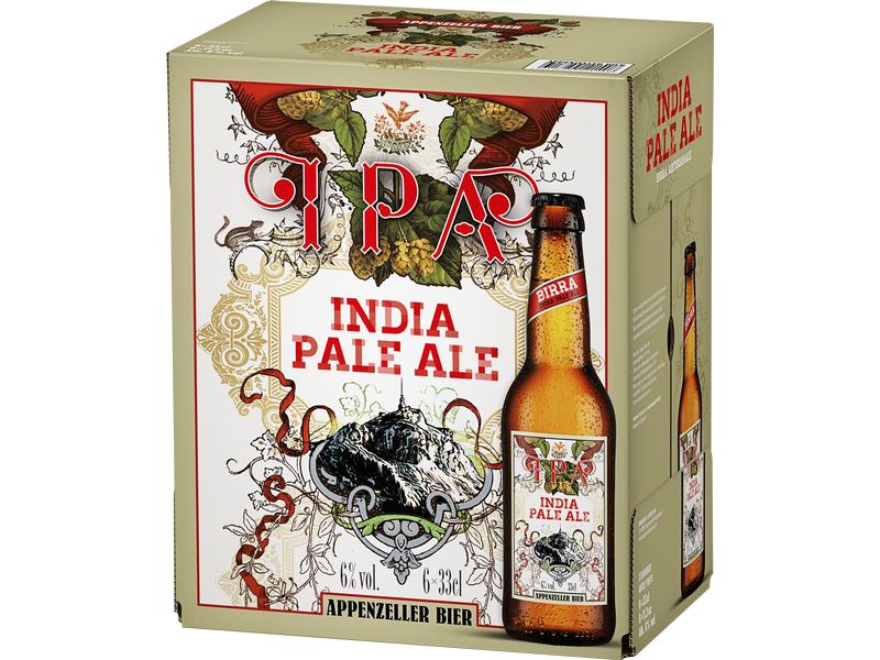 Appenzeller Bier Bier India Pale Ale 6 x 0.33 l Kaltgehopftes aromatisches Bier