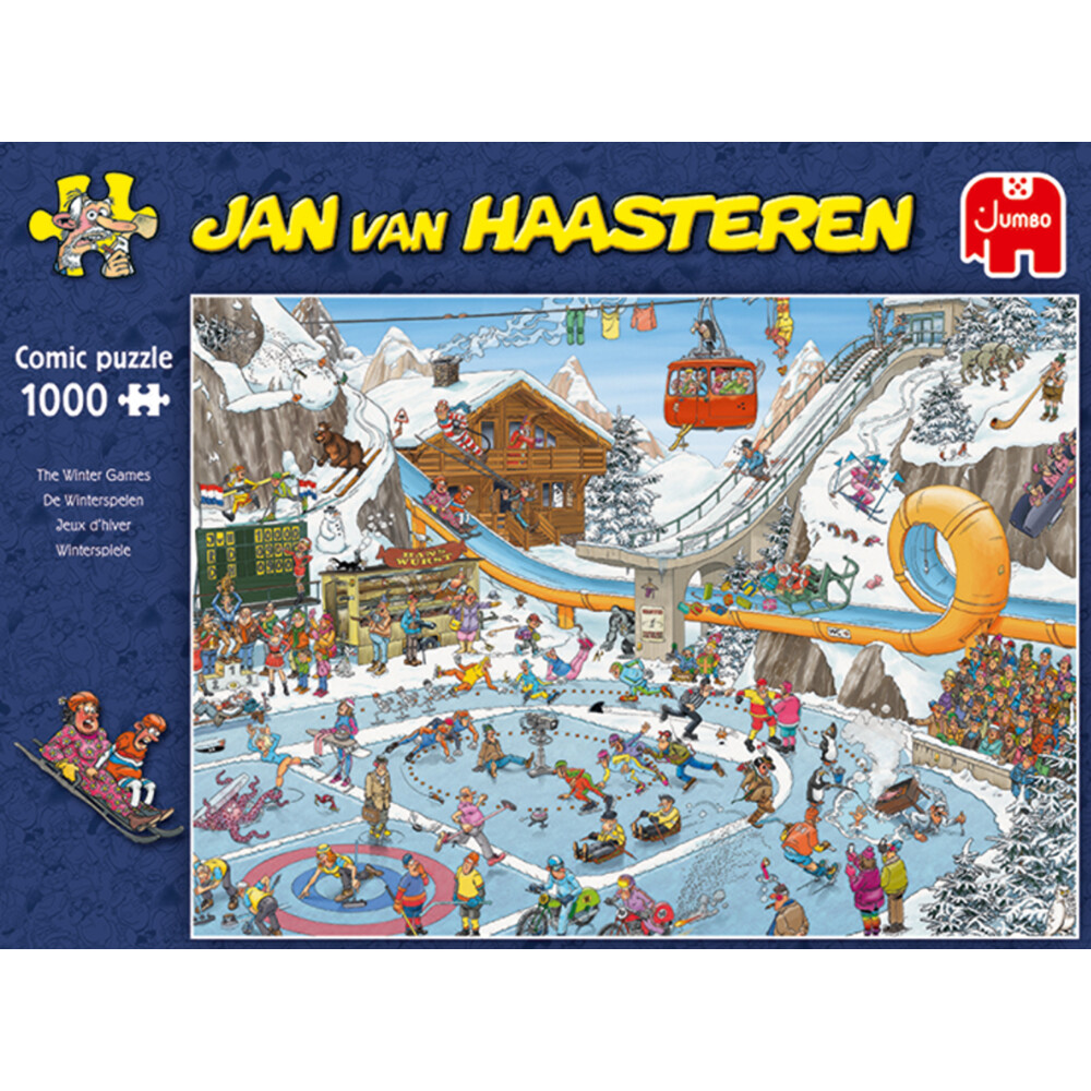 Jan Van Haasteren Puzzel De Winterspelen - 1000 stukjes