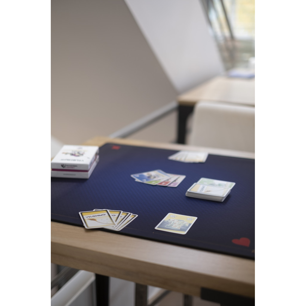 Tapis Cartes Prestige 60x60 : Bleu