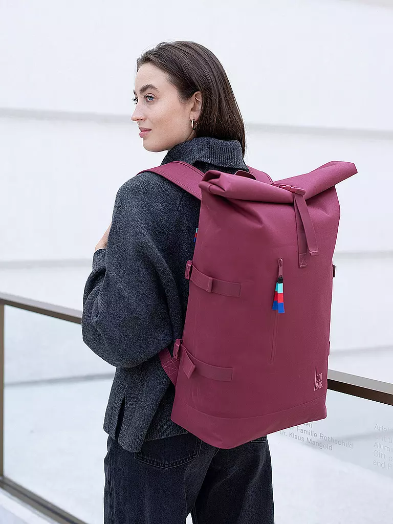 GOT BAG Rucksack ROLLTOP beere