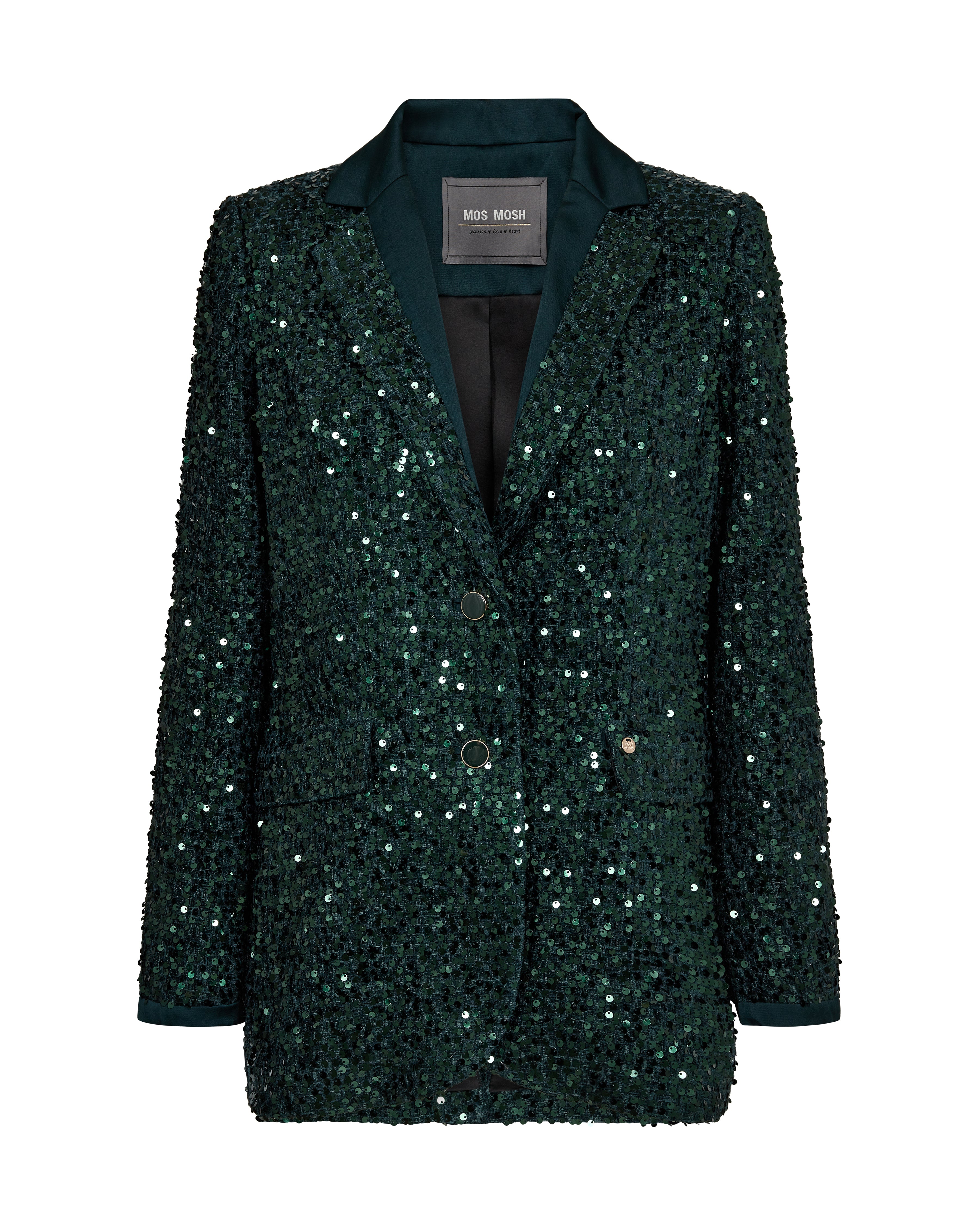 Mos Mosh  Carys Lala Blazer - Dark Pine