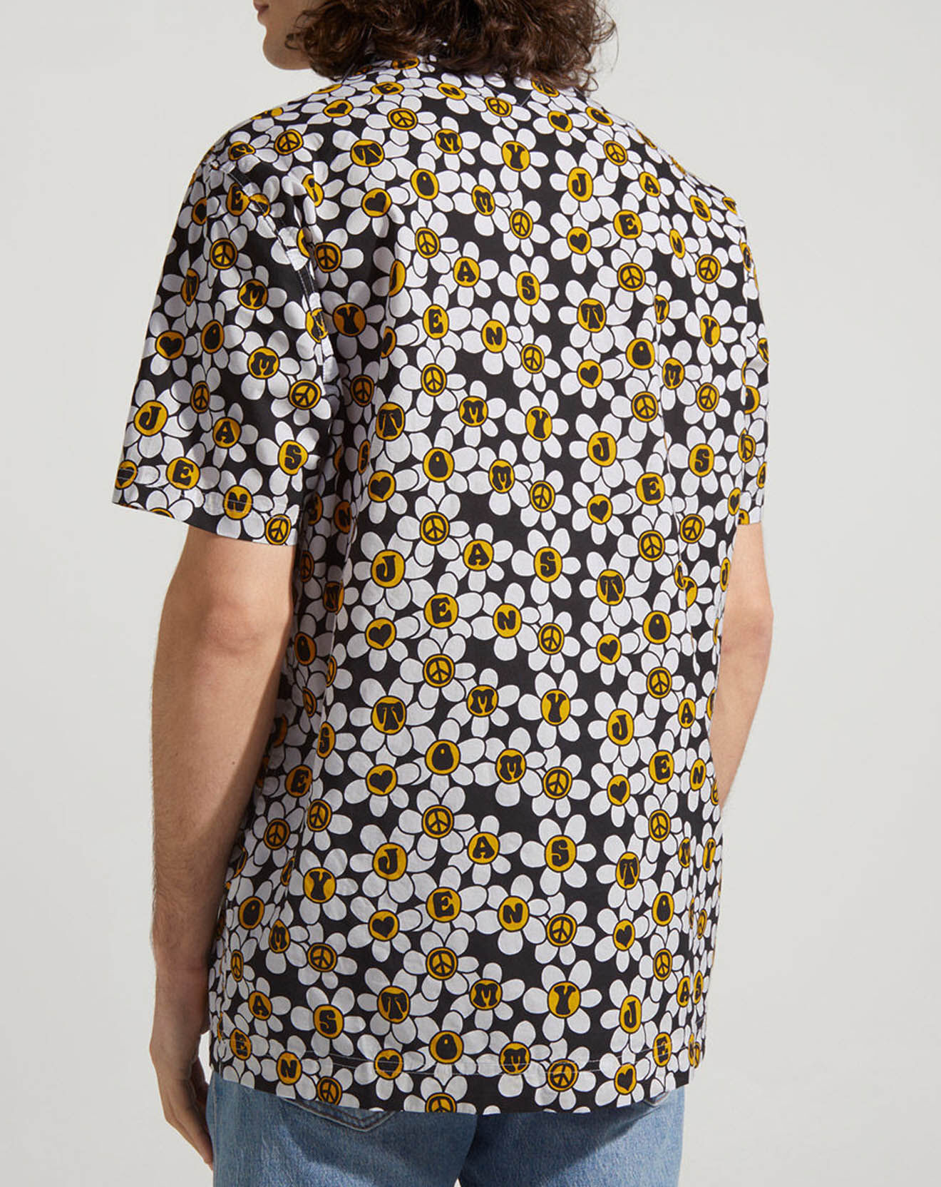Tommy Jeans Chemise droite Daisy imprimée multicolore