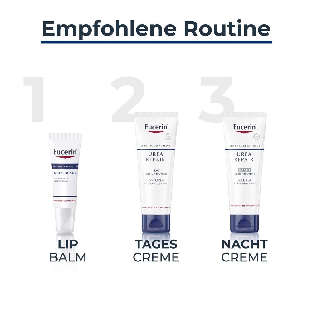 Eucerin® UreaRepair Tag Gesichtscreme – Intensive Feuchtigkeitspflege für trockene bis sehr trockene Haut - Jetzt 3€ sparen mit Code 