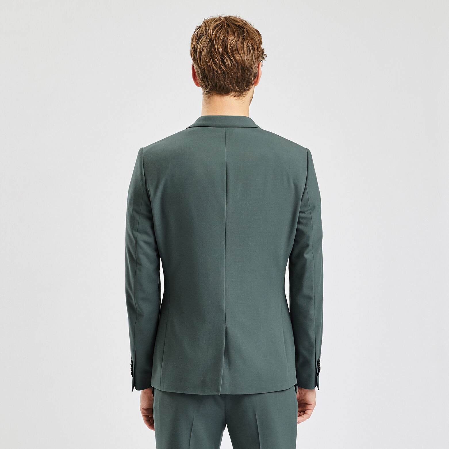 Veste de costume extra-slim bistretch Vert