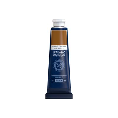 Lefranc Bourgeois - Peinture à l'huile - terre de Sienne naturelle - 40 ml