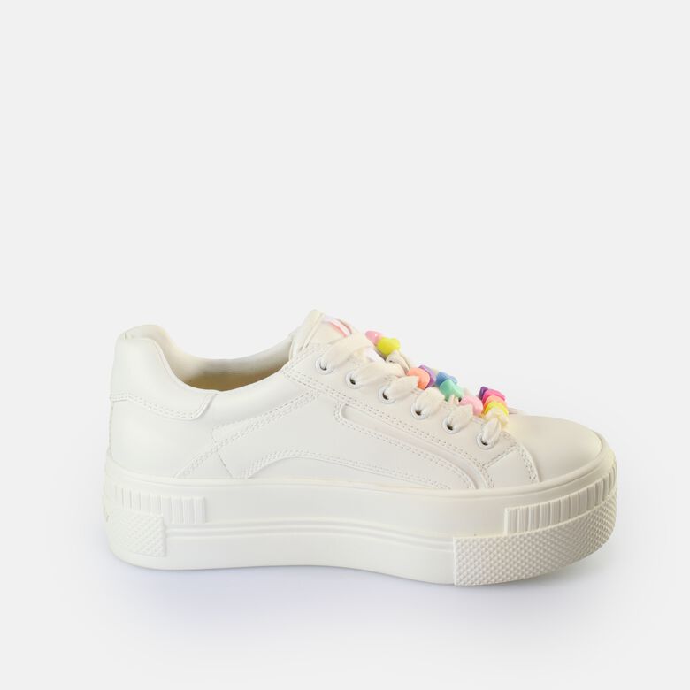 Paired Candy Baskets basses véganes, blanc
