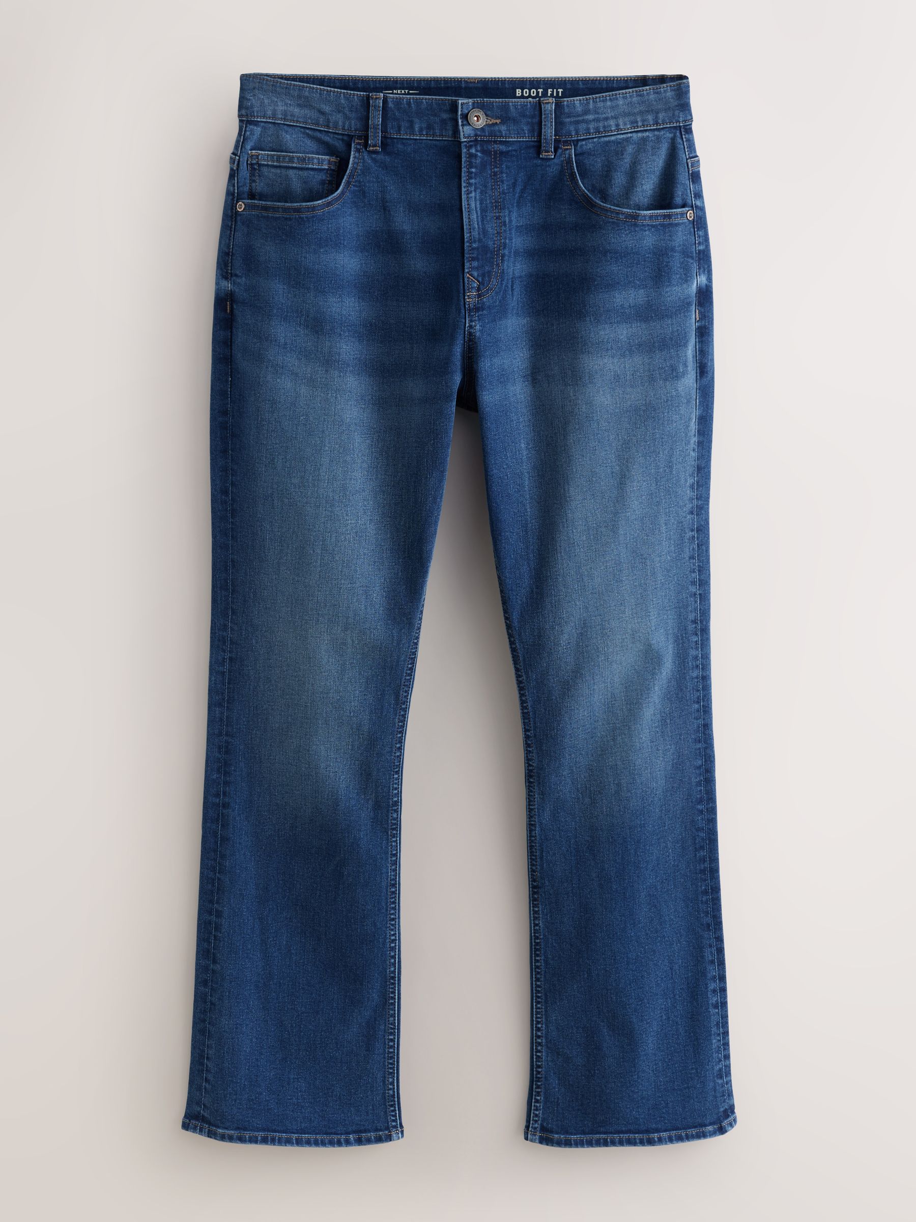 Blauw - Klassieke stretchy jeans