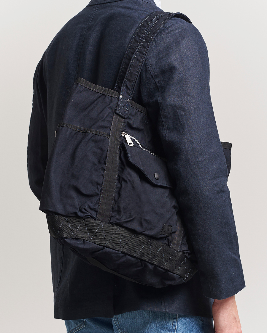 Porter-Yoshida & Co. Crag Tote Bag Navy