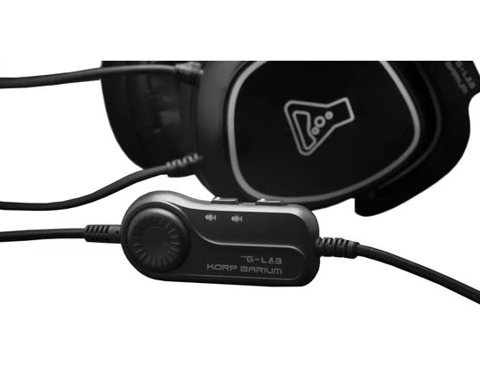 THE G-LAB - Micro-Casque gaming Korp Barium Black