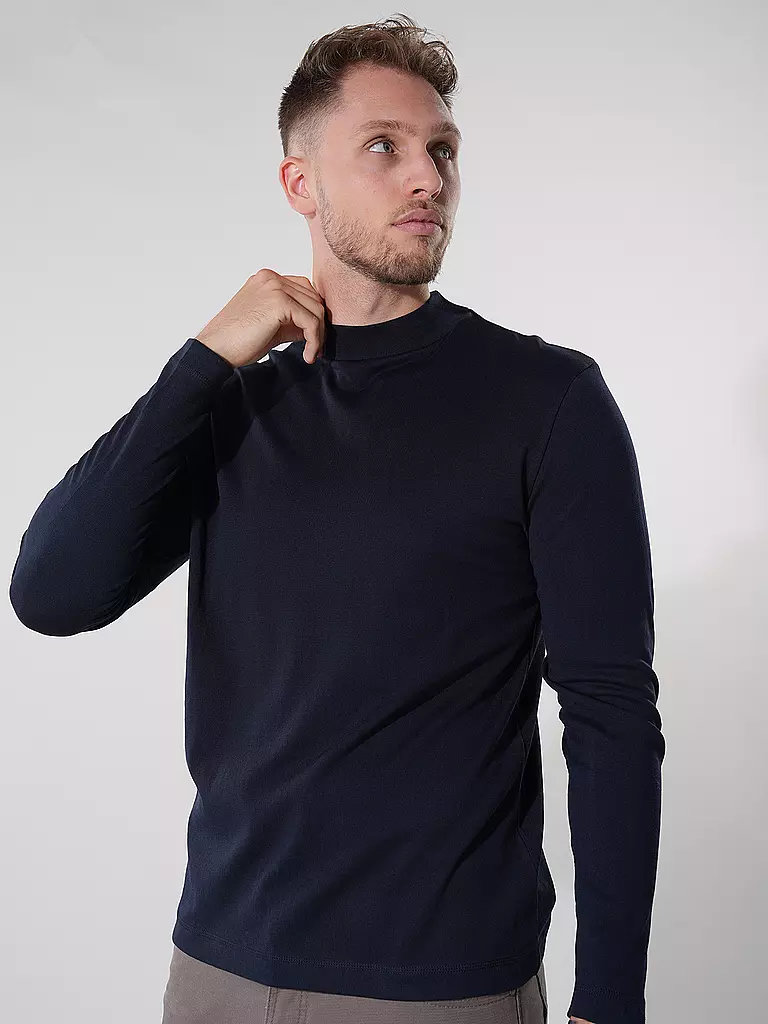 DRYKORN Langarmshirt MORITZO blau