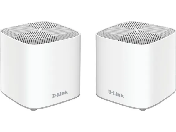D-Link Covr Whole Home COVR-X1862 - Wi-Fi-system - (2 routere) - op til 420 kvm - mesh 1GbE - Wi-Fi 6 - Dual Band