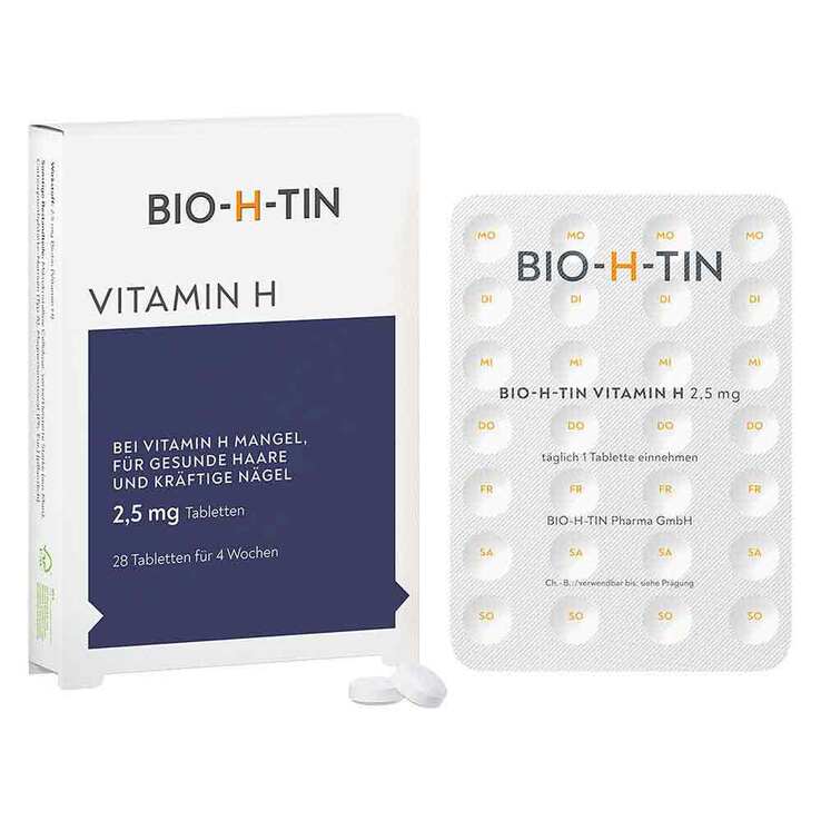 BIO-H-TIN Vitamin H 2,5 mg Tabletten, 28 St