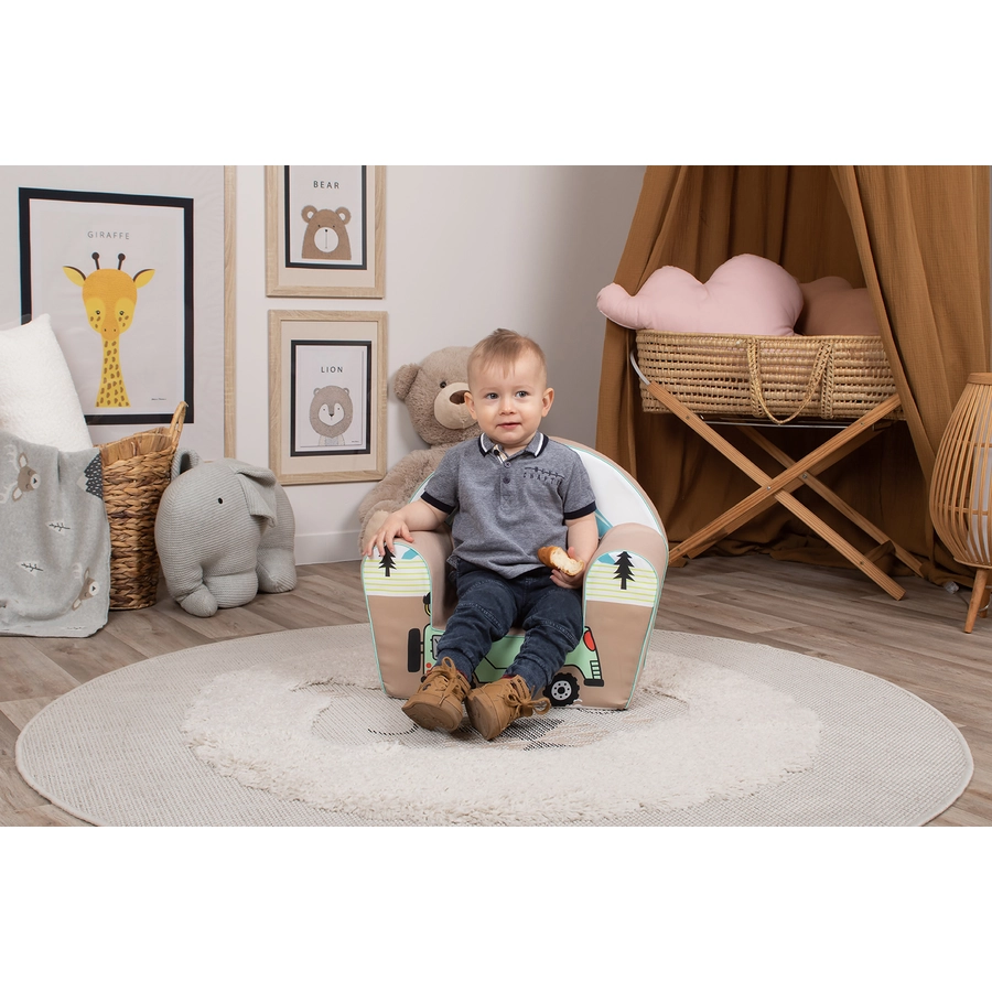 knorr toys® Kindersessel - Giraffe on tour“