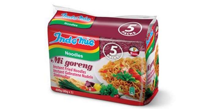 Indomie Noodles Mi Goreng 5 x 80 g Teigwaren Fertiggericht